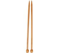 ChiaoGoo Single Point 13 inch (33cm) Wooden Knitting Needle Size US 17 (12.75mm) 1033-17