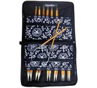 ChiaoGoo Spin Bamboo Interchangeable Needle Set, 13cm, 2.75-10mm, Case