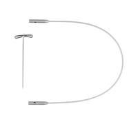 ChiaoGoo SWIV360 Silver Cable 15cm Small - 1pc