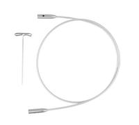 ChiaoGoo SWIV360 Silver Cable 35cm Large - 1pc