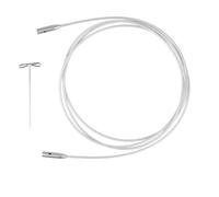ChiaoGoo SWIV360 Silver Cable 93cm Large - 1pc