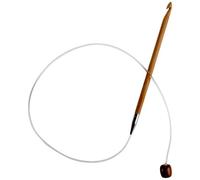 ChiaoGoo Tunisian Crochet Hook Flexible 60 cm 17 mm Patina Finish - 1 piece