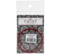 ChiaoGoo TWIST Red Lace Interchangeable Cables 22"-Small - 7522-S