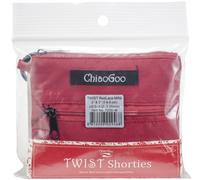 ChiaoGoo TWIST Shorties Set 2" & 3"-US 0-3 (2-3.25mm) - 7230-M