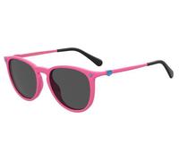 Chiara Ferragni CF 1005/S 35J/IR Woman Outlet sunglasses Plastic Pink Grey Round