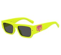 Chiara Ferragni CF 7013/S 40G/IR Womenâs Sunglasses Yellow Size 53