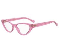 Chiara Ferragni Woman CF 7012 QR0 Optical frames outlet Plastic Pink Glitter Cat Eye