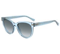 Chiara Ferragni Woman Chiara Ferragni CF 1007/S MVU/9O Outlet sunglasses Plastic Light blue Grey Cat Eye Shaded