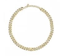 Chiara Ferragni Yellow Gold Rhodium Logo Chain Necklace 38+4cm