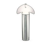 Chiara Floor Lamp With Black Edge Stainless Steel
