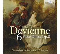 CHIARA PAVAN/BENEDET - DEVIENNE 6 FLUTE DUETS OP.2 - CD - D4z