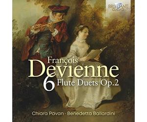 CHIARA PAVAN/BENEDET - DEVIENNE 6 FLUTE DUETS OP.2 - CD - F4z