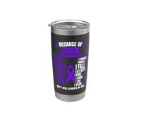 Chiari Malformation Awareness Chiari Warrior Stainless Steel Insulated Tumbler