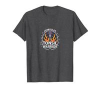 Chiari Malformation Cerebellar Tonsil Warrior Awareness T-Shirt, Men, Dark Heather Grey, XXL
