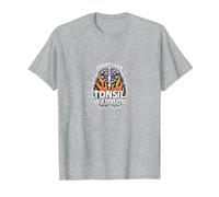 Chiari Malformation Cerebellar Tonsil Warrior Awareness T-Shirt, Men, Heather Grey, 6XL