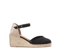 Chiarita Canvas Espadrilles Black