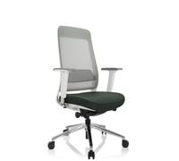 CHIARO T2 WHITE - Professional Office Chair Dark Green/Grey