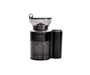 CHiATO grindPLAY Burr Grinder with Built-In Scale - Black
