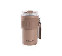 CHiATO Home hotSIP Choco Brown insulated travel mug, 400 ml - Brown