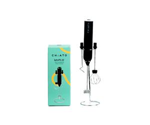 CHiATO LattePLAY Milk Frother - Black
