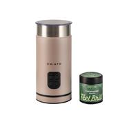 CHiATO milkPLAY milk frother and Feel Brill ceremonial matcha tea set