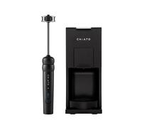 CHiATO nanoPLAY Milk Frother and switchPLAY Multi-Capsule Coffee Machine Set - Black
