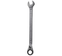 Chiave ad anello a cricchetto HAZET 606-10, uscita: doppio esagono esterno, larghezza tra i piani: 10 mm, angolo di lavoro (5 gradi), strumento per lavori di avvitamento stretti su biciclette