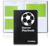 chiazllta Soccer Coach Playbook Notebook 7 x 10 Inch Practice Planner Coaches Journal Coaching Drills and Strategy Soccer Coaching Notebook for Coach Essentials Equipment Training Players Review Gift