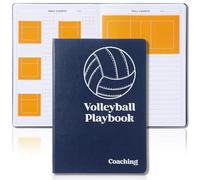 chiazllta Volleyball Coach Playbook Notebook 7 x 10 Inch Practice Planner Coaches Journal Coaching Drills and Strategy Volleyball Coaching Notebook for Coach Essentials Equipment Training Players Gift