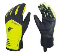 Chiba 2nd Skin Waterproof & Windprotect Gloves - Neon Yellow / Small