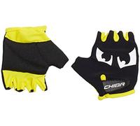 Chiba boys glove Radhandschuhem cycling, cycling Black / Yellow, S