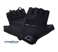 Chiba Gel Comfort Active Eco-Line Mitt in Fingerless Cycling Gloves Black Medium