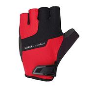 CHIBA Gel Comfort Gloves - Red, Size Large
