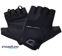 Chiba Gel Comfort Active Eco-Line Mit in Black Fingerless Cycling Gloves-XXLarge