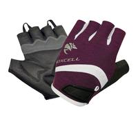 Chiba Lady-Line Cycling Gloves Half Finger Breathable Mitts in Violet