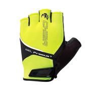 Chiba Men Gel Premium Gloves - Neon Yellow, Small