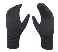 Chiba Merino Liner Winter Gloves - Black / Medium