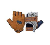CHIBA Retro Gloves - Beige/Brown, Size 2X-Large