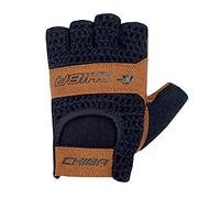CHIBA Retro Gloves - Black/Brown, Size 2X-Large