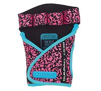 Chiba Unisex Adult Lady Motivation Glove - Black/Pink/Turquoise, Large