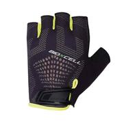 Chiba Unisex BioXCell Super Fly Gloves, Black/Neon Yellow, S