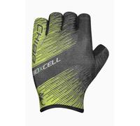 Chiba Unisex BioXCell Tan Through Gloves, Neon Yellow/Black, XS