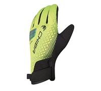 Chiba Unisex BioXCell Warm Winter Gloves, Neon Yellow, XXL