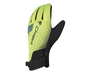 Chiba Unisex BioXCell Warm Winter Gloves, Neon Yellow, XXL