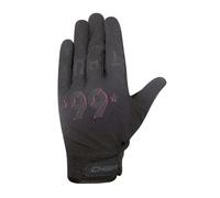 Chiba Unisex Double Six Gloves, Black, L