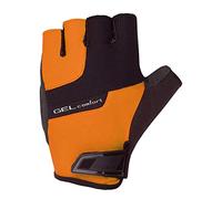 Chiba Unisex Gel Comfort Gloves, Black/Orange, XS