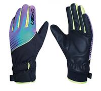 Chiba Waterproof Kids Line Gloves - Rainbow / Reflective / Small Rainbow/Reflective Small