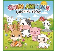 Chibi Animals Coloring Book: Adorable Collection of 50 Unique Chibi Animals with Bold and Simple Lines for Learning and Fun!