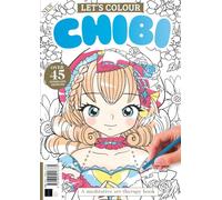 Chibi Coloring Book for Kids and Adults: Cute and Fun Chibi Characters to Colour, Perfect for Stress Relief and Creativity