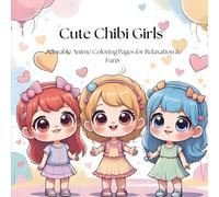chibi coloring book for teens